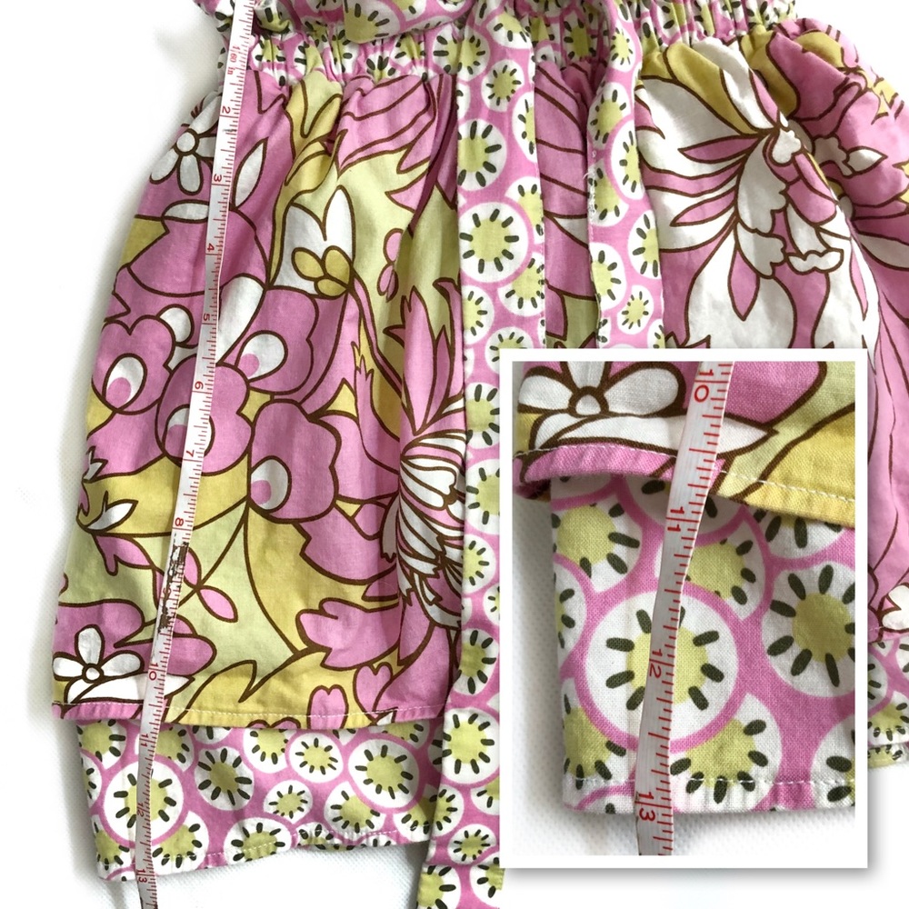 ⭐️ Pastel Print Bow Back Toddler Girls Dress - Picture 3 of 7